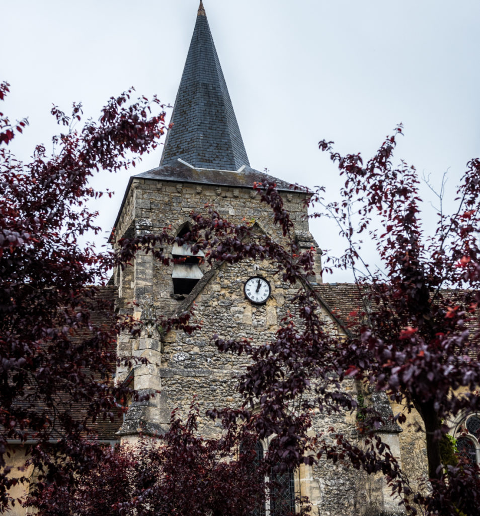 clocher de l'église de Courcelles-lès-Gisors